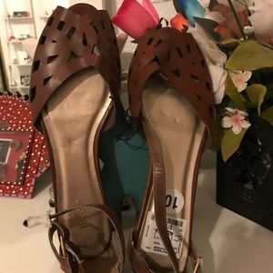 Open toed flats from Ross!